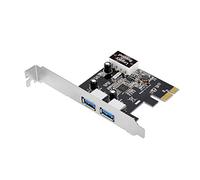SIIG Legacy and Beyond Series PCIe to USB 3.0 2-Port PCI Express Card (External PCIe Host Card) Supports UASP