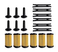 SIIMOO Urea Filter Kit 6Pcs Compatible with Cummins 5303604 Compatible with Fleetguad UF101 Compatible with Bosch 1457436033 Compatible with Ford New Holland 47364243 Compatible with Iveco 47364243