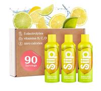 Siip Hydrate Liquid Electrolytes & Vitamins, Makes 90 Drinks, with Vitamin B12, Vitamin C, Vitamin D3, Magnesium, Zinc, Sicilian Lemon & Tahitian Lime Flavour, Pack of 3