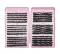 SIISTAS Wispy Cluster Lashes 40D+50D+60D+80D+100D+120D Individual Eyelashes Natural Lash Clusters D Curl Fluffy Lashes Individual Cluster 560pcs DIY Lash Extensions for Beginners(B05)
