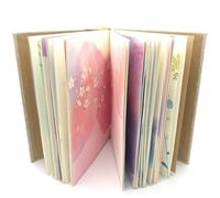 SIIXU A5 Colorful Journal for Women, 192Pg Blank Notebook for Journaling | Hand-illustrated by an Artist, Elastic Closure, 2 Ribbon Bookmark, Unique Beautiful Pages, 100gsm No-bleed Paper,Lay-flat