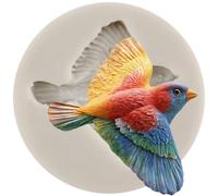 Sijiangmold Bird Silicone Moulds Sparrow Fondant Mould