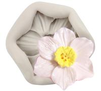 Sijiangmold Daffodils Silicone Moulds Flowers Fondant Mould for Cake Decoration Chocolate Cupcake Topper Candy Polymer Clay Gum Paste