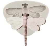 Sijiangmold Dragonfly Silicone Candy Moulds Dragonfly Shape Chocolate Fondant Insect Themed Cake Decoration Cupcake Topper Candy Polymer Clay Gum Paste