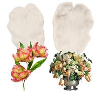 Sijiangmold Flower Silicone Veining Moulds Peony Petal Fondant Mould