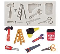 Sijiangmold Hand Tools Fondant Moulds Construction Tool Silicone Mould