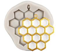Sijiangmold Honeycomb Fondant Mould Beehive Silicone Moulds