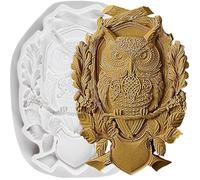Sijiangmold Owls Silicone Moulds for Fondant Owls Sweets for Cake Decoration Chocolate Cupcake Topper Polymer Clay Gum Paste