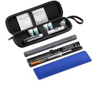 sijidou Insulin Pen Refrigerator Diabetes Drug Insulated Refrigerator, Equipped with Two Pre Filled Insulin Syringe Storage Boxes and Reusable Ice Bags