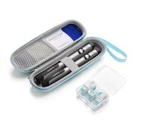 Sijidou Portable Insulin Cooler, Insulated Travel Case for Pens (Blue)