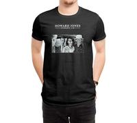 SIJINIRO Lililov T Shirts Howard Jones Human'S Lib Black L