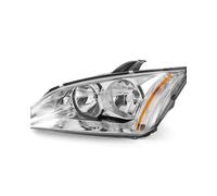 SIJYG1 Headlight Assembly For Focus 2005 2006 2007 2008 Car Front Headlight Assembly High Low Beam Lamp Turn Signals Night Running Light(White left side)