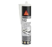 Sika 522 Caravan and Motor Home Adhesive Sealant Cartridge, Black, 300 ml