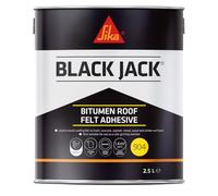 Sika Black Jack 904 Roof Felt Adhesive - High Strength - Black - 2.5 Litre