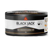 Sika Black Jack Self Adhesive Flashing Tape, Lead-Look Finish, 75mm x 10m