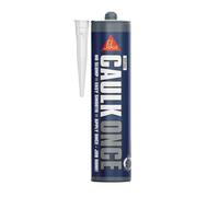 Sika Caulk Once Premium Quality Acrylic Caulk - Highly Flexible - Fast Drying -