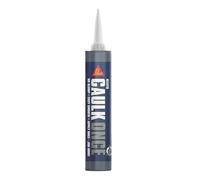 Everbuild Caulk Once Premium Quality Acrylic Caulk - Highly Flexible - Fast Drying - White - 380 ml,Packaging may vary