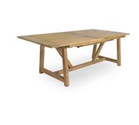 Sika Design - George Dining Table Extendable 100x200-280 cm, Teak - Teak