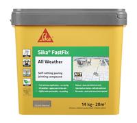 Sika FastFix All-Weather Self-Setting Paving Jointing Compound Ready-to-Use Deep Grey 14kg/20m²