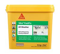 Sika Fastfix Ready Mixed Quick Dry Dark Buff Jointing Compound 15Kg Tub