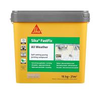 Sika Paving Jointing Compound FastFix All Weather, Ready to Use, No Mixing Required, Dark Buff 15kg