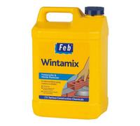 Sika Feb Wintamix Accelerator & Frostproofer - Clear, 5L - Chloride-Free Winter Additive For Mortar & Concrete - Admixture