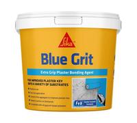 Sika Febond Blue Grit Plaster Bonding Agent - Blue, 5L - High-Performance Grip Coat For Smooth & Difficult Surfaces