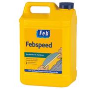 Sika Febspeed Accelerator & Frostproofer - 5L - Fast-Setting Mortar & Concrete Additive - Chloride-Free Winter Additive