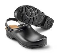 Sika Footwear Work Shoe Flex LBS 8185 Open Clog With Heel Strap Shoe