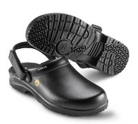 Sika Fusion ESD Work Shoe 19467 Open Clog with Heel Strap Shoe Work