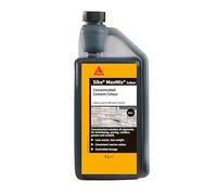 Sika MaxMix Cement Colour - Concentrated Colourant For Mortars, Rendering, Concrete And Pointing - Easy To Use - Economical - Black - 1 Litre