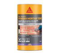 Everbuild 208 Powder Mortar Tone - Reduces Pigment Bleeding and Segregation - Red - 1kg