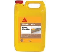 Sika Mortar Admixture SikaMix Plus 445021 - Chloride-free, Improves Adhesion - 5 L