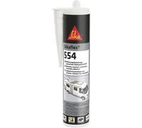 Sika Mounting Adhesive - Sikaflex-554 Black - Ideal for Large Components and Hig