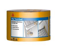 Sika Multiseal Self Adhesive Bituminous Sealing Tape - Grey, 100mm X 10M - Heavy Duty Waterproof Roof & Gutter Repair Tape