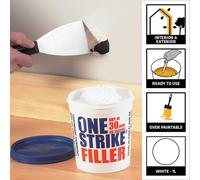 Sika One Strike MultiPurpose Ready to Use Filler White 1 Litre