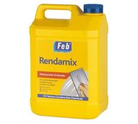 Feb Rendamix Mortar Admixture - Water Resistant - Plasticising - Slow Setting - Durable - 5 Litre