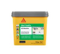 Sika FastFix All Weather Self-Setting Paving Jointing Compound - Ready to Use - No Mixing Required - Charcoal - 15kg - 17 sq. m