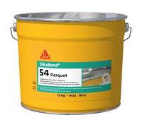 Sika - SikaBond 54 Professional - Parquet Wood Floor Adhesive - Fast Curing - Solvent Free - Interior Use Only - Beige - 13kg