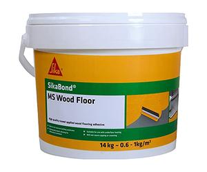 Sika SikaBond MS Wood Floor Adhesive, Parquet Brown, 14kg