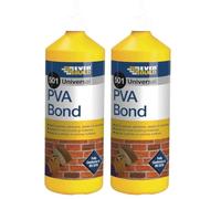 Sika SikaBond PV General Purpose Adhesive, Primer And Sealer, 500ml (Pack of 2)