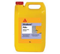 Sika Sikabond Pva - White, 5L - High-Performance Multi-Purpose Adhesive - Surface Sealer & Mortar Admixture