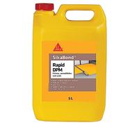 Sika SikaBond Rapid DPM Liquid - Primes & Seals, Rapid Drying - Brown 5 Litre
