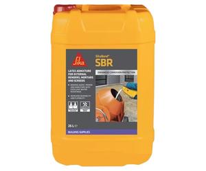 Sika SikaBond SBR, 25L | Latex Admixture For External Renders, Mortars And Screeds - Water Resistant Bonding Agent