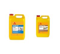 Sika SikaBond SBR+ Waterproof Bonding Agent and Admixture for Mortar with SikaMix Plus Chloride-Free Plasticiser - Improves Adhesion