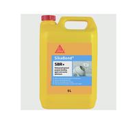 Sika SikaBond SBR Waterproof General Purpose Bonding Agent and Admixture for Mortar,Screeds and Renders - 5L, White