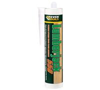 Sika SikaBond Wood Flooring Adhesive (Previously Everbuild Lumberjack 550) - Water-Free - Rapid Setting - Flexible - Buff - 300ml