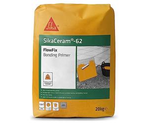 Sika SikaCeram 62 Flow Fix Bonding Primer for Porcelain Paving, Grey, 20 kg
