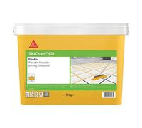Sika Sikaceram 621 Flowfix Jointing Compound - Dark Grey, 15Kg - Flowable Porcelain & Ceramic Paving Grout - Fast Setting Compound