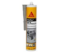 SIKA Sikaflex-117 Metal Force Adhesive for Building Facade or Roof Elements Indoor/Outdoor 290 ml Light Grey